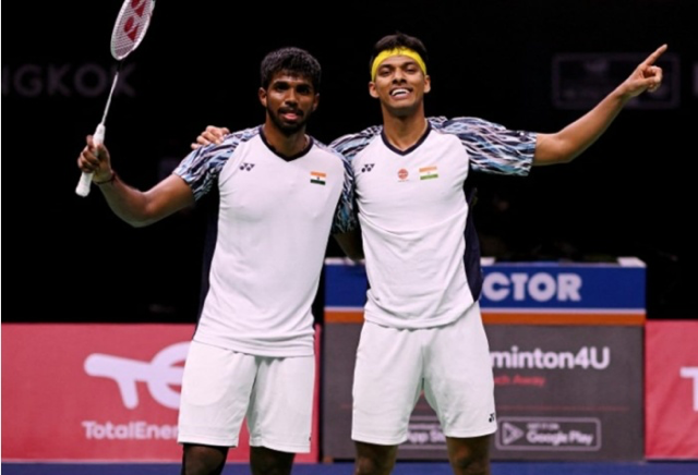 Satwiksairaj Rankireddy and Chirag Shetty become first Indian pair to win Asia Badminton Championships in 58 years